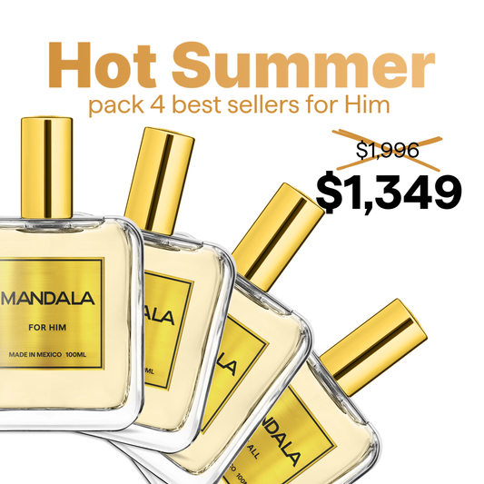 Hot Summer - Pack exclusivo de 4 perfumes de verano for Him