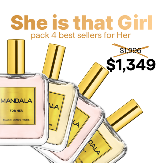 She is that Girl - Pack de nuestros 4 best sellers for Her