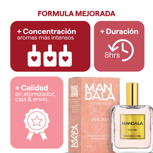 M.177 Inspirado en Libre Flowers And Flames