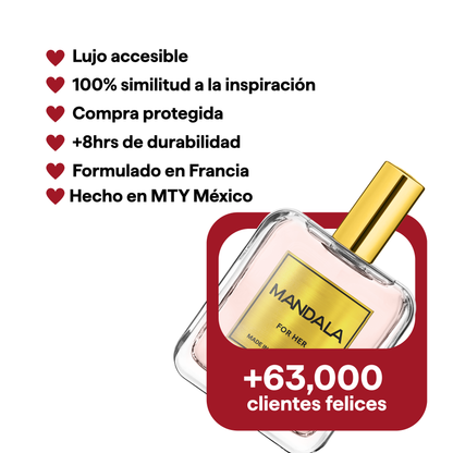 Scarlet Siren - Inspirado en VERY GOOD GIRL de CAROLINA HERRERA 100ml