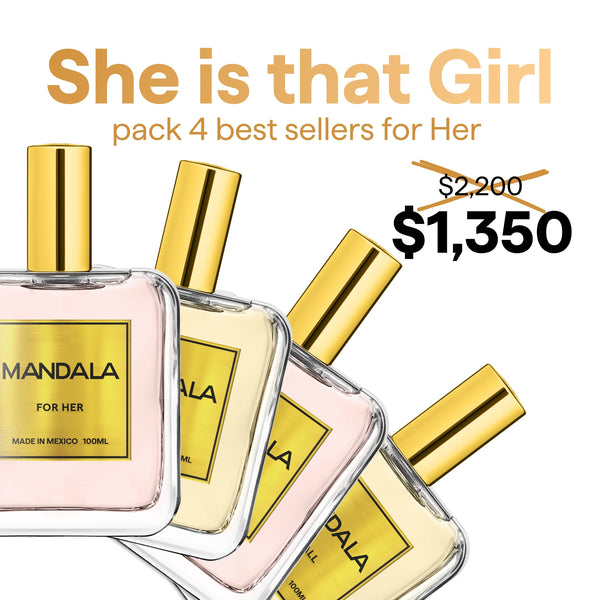 She is that Girl - Pack de nuestros 4 best sellers for Her