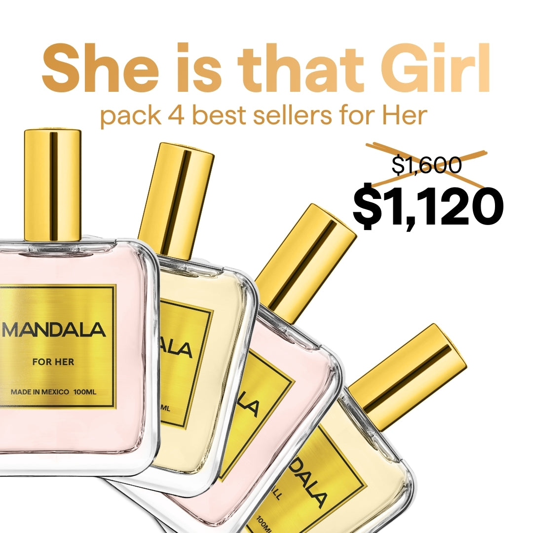 She is that Girl - Pack de nuestros 4 best sellers for Her